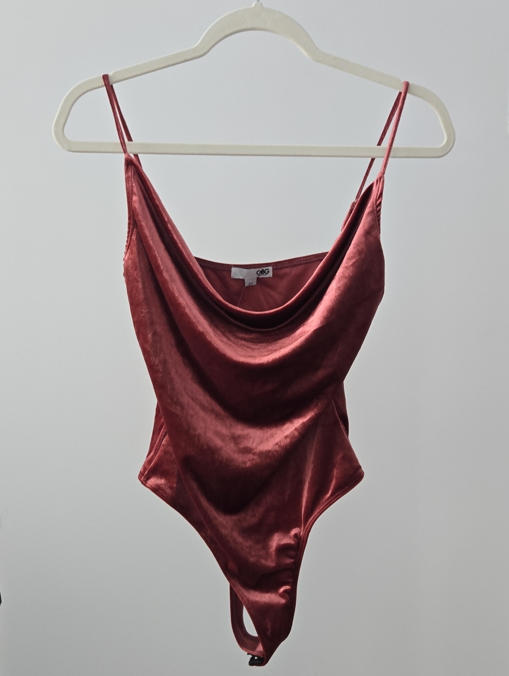 GBG Velvet Bodysuit